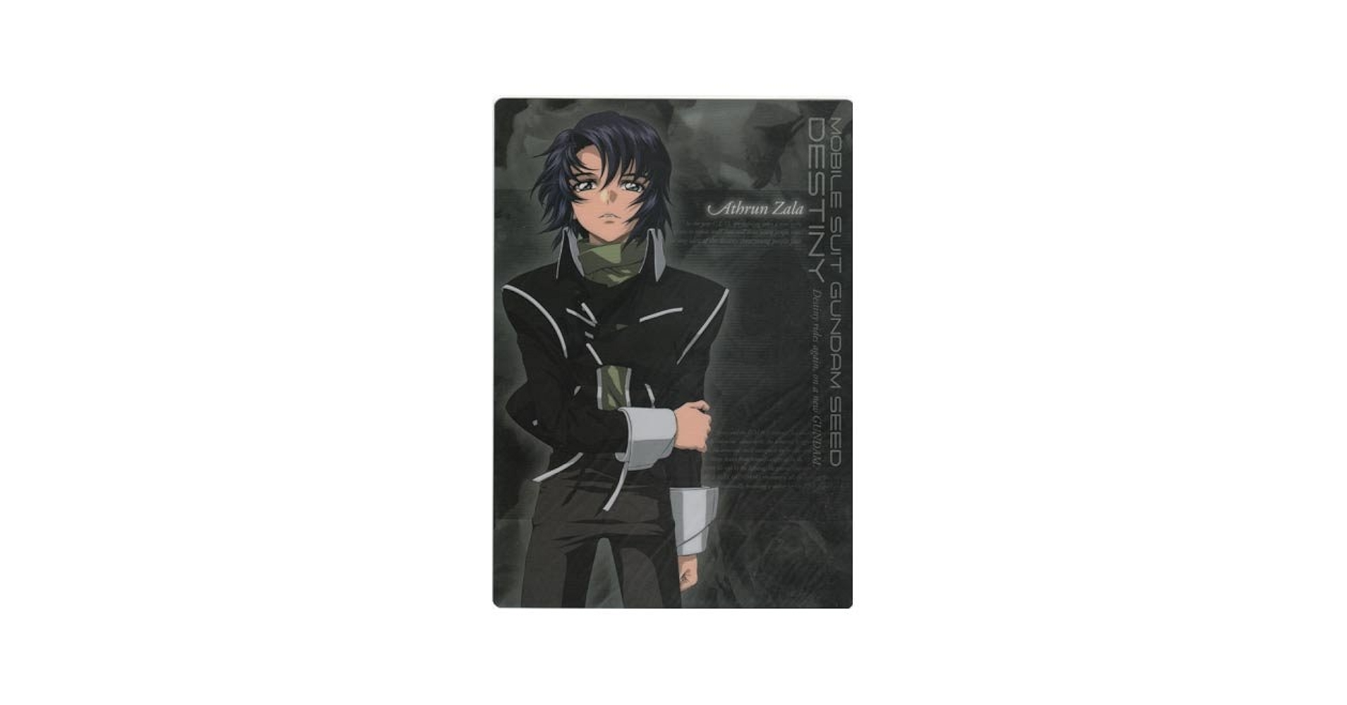 ガンダムSEED DESTINY マウスパッド（アスラン・ザラ直筆サイン入り） ガンダムSEED DESTINY マウスパッド（アスラン・ザラ直筆サイン